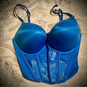 Blue Lace Bustier